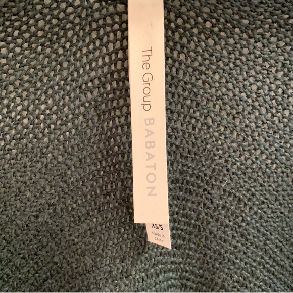 Aritzia The Babaton Group Forest Green Slouchy Oversize Open Front Cardigan XS/S - Picture 8 of 10